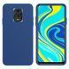 Захисний чохол Liquid Case Full Cover для Xiaomi Redmi Note 9 Pro / Redmi Note 9S / Redmi Note 9 Pro Max Синій