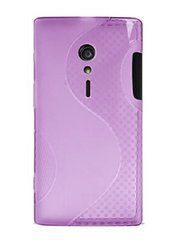 Чохол TPU S-line для Sony Xperia Ion LT28h Рожевий