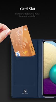Чохол-книжка Dux Ducis для Samsung A022F Galaxy A02 Синій