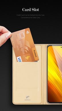 Чохол-книжка Dux Ducis для Xiaomi Poco X3 / X3 NFC / X3 Pro Синій