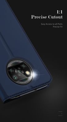 Чохол-книжка Dux Ducis для Xiaomi Poco X3 / X3 NFC / X3 Pro Синій