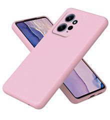 Защитный чехол Liquid Case Full Camera для Xiaomi Redmi Note 12 4G Розовый