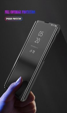 Чохол-книжка Clear View Mirror для Huawei P Smart 2019 / Huawei Honor 10 Lite Чорний