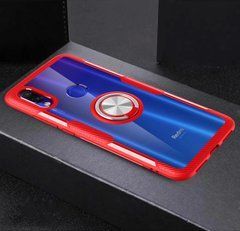 Защитный чехол Crystal Ring для Xiaomi Redmi Note 7 Pro Красный