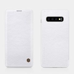 Чехол-книжка Nillkin Qin для Samsung G973F Galaxy S10 Белый