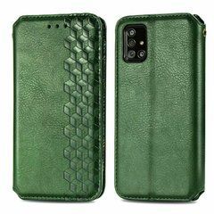 Чехол-книжка Tessero Book для Samsung A715F Galaxy A71 2020 Зеленый