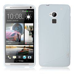 Чохол TPU S-line для HTC One max Білий