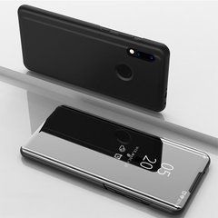 Чехол-книжка Clear View Mirror для Huawei P Smart 2019 / Huawei Honor 10 Lite Черный