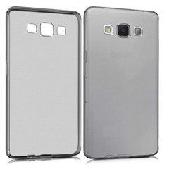 Захисний чохол Clear TPU для Samsung A700H Galaxy A7 Сірий