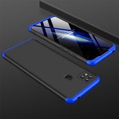 Захисний чохол GKK Full 360 для Xiaomi Redmi 9C / Redmi 10A Чорний / Синій