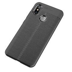 Захисний чохол Leather для Xiaomi Mi8 Чорний
