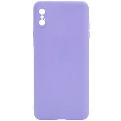 Защитный чехол Liquid Case Full Camera для iPhone 10 (X) / iPhone XS Сиреневый