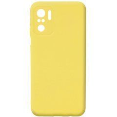 Защитный чехол Liquid Case Full Camera для Xiaomi Redmi Note 10 / Redmi Note 10S / Poco M5s Желтый