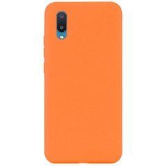 Защитный чехол Liquid Case Full Cover для Samsung A022F Galaxy A02 Оранжевый