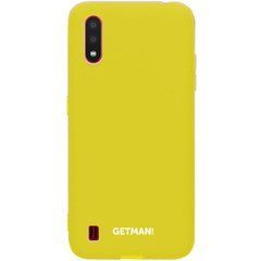 Защитный чехол Liquid Full Magnet для Samsung A015F Galaxy A01 Желтый