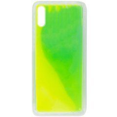 Захисний чохол Neon с песком для Xiaomi Redmi 9A Зелений