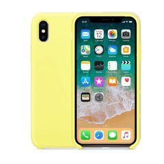 Захисний чохол Original Liquid Case для iPhone XS Max Жовтий