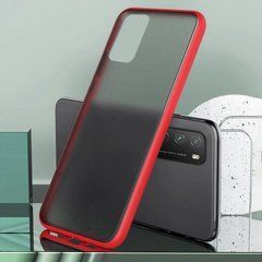 Защитный чехол Сolor Buttons для Xiaomi Poco M3 Красный