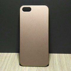 Защитный чехол X-level Metallic для iPhone 5 / iPhone 5S / iPhone SE Золотистый