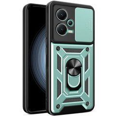 Защитный чехол Kvadrat Ring Lock для Xiaomi Poco X5 5G / Redmi Note 12 5G Зеленый