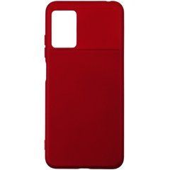Захисний чохол TPU Softon для Xiaomi Poco M5 Бордовий