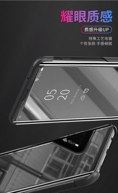 Чохол-книжка Clear View Mirror для Samsung A107F Galaxy A10S / M017F Galaxy M01s Чорний