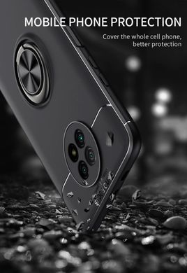 Защитный чехол Color Ring для Xiaomi Redmi Note 9 5G / Redmi Note 9T Черный