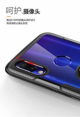 Защитный чехол Crystal Ring для Xiaomi Redmi Note 7 Pro Черный