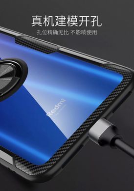 Защитный чехол Crystal Ring для Xiaomi Redmi Note 7 Pro Черный