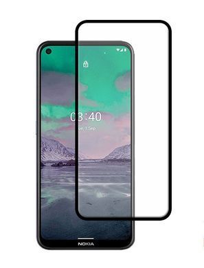 Захисне скло 3D Plus для Nokia 5.4 / 3.4 Чорний