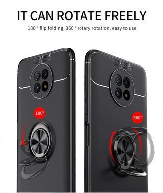 Защитный чехол Color Ring для Xiaomi Redmi Note 9 5G / Redmi Note 9T Черный