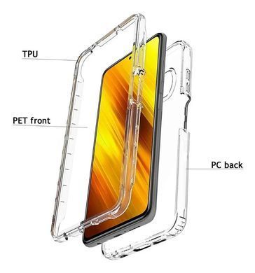 Захисний чохол Security 360 для Xiaomi Poco X3 / X3 NFC / X3 Pro Прозорий