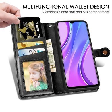 Чохол-книжка Polera Book для Xiaomi Redmi Note 9 4G / Redmi 9 Power / Redmi 9T Чорний