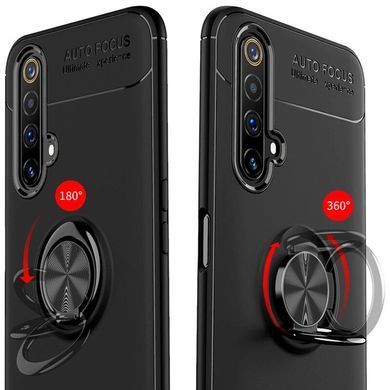 Защитный чехол Color Ring для Realme X3 / X3 SuperZoom / X50 Черный