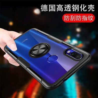 Защитный чехол Crystal Ring для Xiaomi Redmi Note 7 Pro Черный