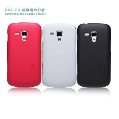 Захисний чохол Nillkin Frosted Shield для Samsung S7562 Galaxy S Duos / S7582 Galaxy S Duos 2 Коричневий