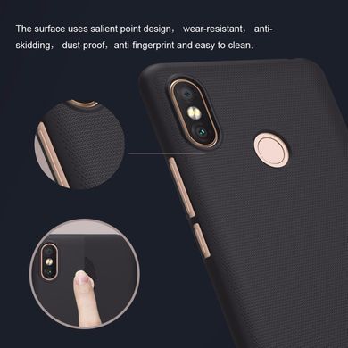 Защитный чехол Nillkin Frosted Shield для Xiaomi Mi Max 3 Золотистый