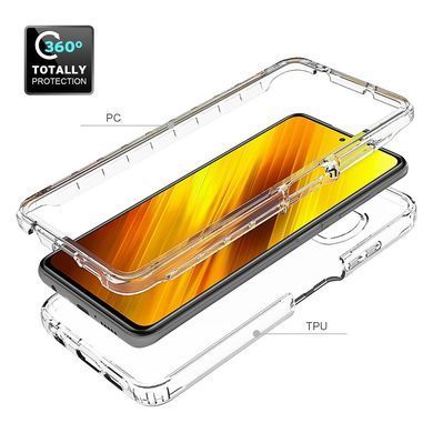 Захисний чохол Security 360 для Xiaomi Poco X3 / X3 NFC / X3 Pro Прозорий