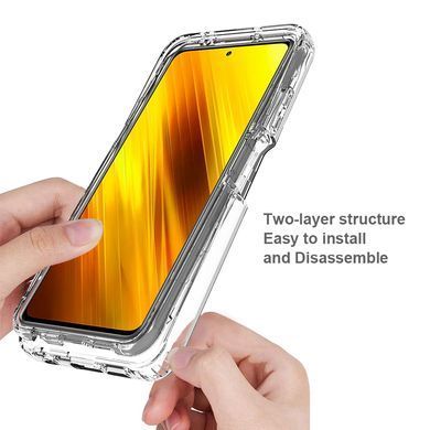 Захисний чохол Security 360 для Xiaomi Poco X3 / X3 NFC / X3 Pro Прозорий