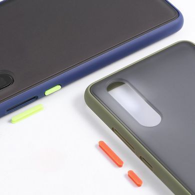 Защитный чехол Сolor Buttons для Samsung A505F Galaxy A50 / A507F Galaxy A50s / A307F Galaxy A30s Черный