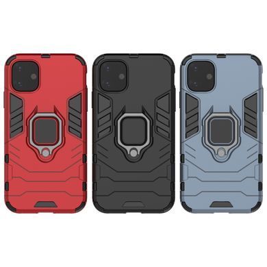 Захисний чохол Strong Guard Ring для iPhone 12 / iPhone 12 Pro Navy