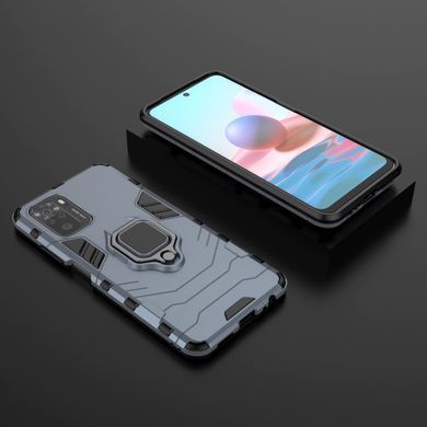 Защитный чехол Strong Guard Ring для Xiaomi Redmi Note 10 5G / Poco M3 Pro Navy