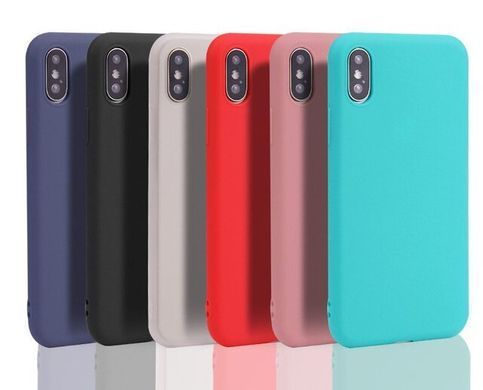 Захисний чохол TPU Matte для iPhone XS Max Чорний