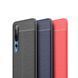 Защитный чехол Leather для Xiaomi Mi 10 / Mi 10 Pro Красный