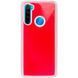 Захисний чохол Neon с песком для Xiaomi Redmi Note 8 / Note 8 2021 Червоний