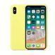 Захисний чохол Original Liquid Case для iPhone XS Max Жовтий