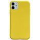 Захисний чохол TPU Softon для iPhone 12 / iPhone 12 Pro Жовтий