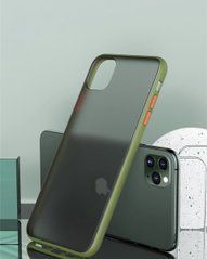 Захисний чохол Сolor Buttons для iPhone 13 Pro Max (6.7") Салатовий