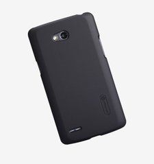 Защитный чехол Nillkin Frosted Shield для LG D380 L80 Dual Черный