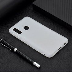 Захисний чохол TPU Matte для Samsung A202F Galaxy A20e Білий